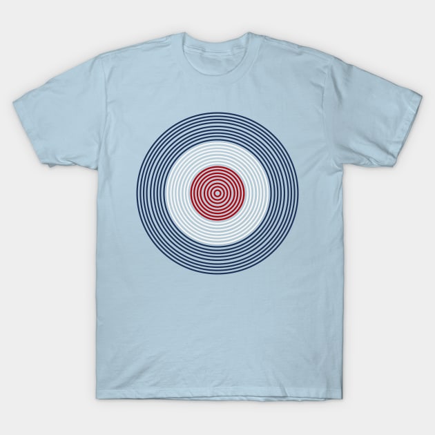 Concentric Mod Target T-Shirt by n23tees